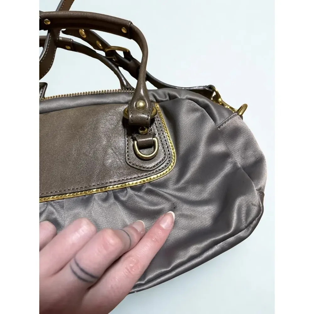 Vintage 2000s Coach Amanda Satchel Bag Mauve Top Handle Shoulder Bag - Picture 11 of 11